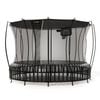 VULY Thunder 2 Pro XL 16ft Springless Trampoline with Enclosure - Round Kids Trampolines Bundle With Shade & Basketball Hoop