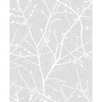 Superfresco Easy 52cm x 10m Grey Innocence Wallpaper - 52cm x 10m