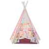 All 4 Kids Nora Large Pink Blooming Kids Teepee Tent