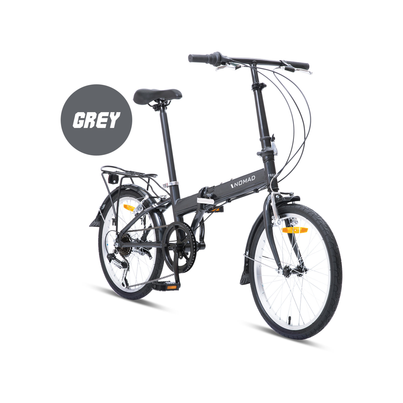 Progear 20 Nomad Folding Bike in Grey Bunnings Australia