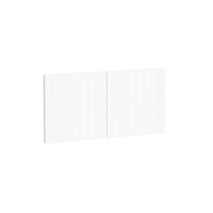 Kaboodle 750mm Macaroon V-Groove Overhead Doors - 2 Pack