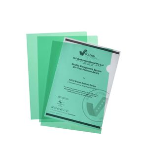 30pc Marbig Pp Ultra Letter File A4 Document Paper Organiser Folder Green