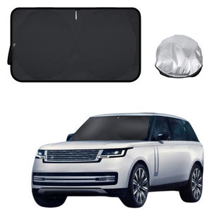 Front Windscreen Sun Shade for Land Rover Range Rover 2022 - Current - Standard 150 x 85 cm - Black