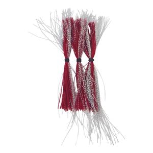 Dekoi Krystal Lure Skirts, Silver Neon, Qty 3