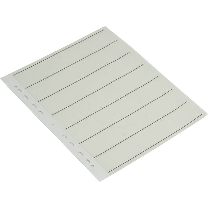 Paterson Spare Pages for 35mm Negative Filing System - 25 Sheets
