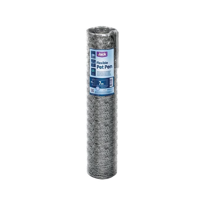 Jack 60cm x 7m x 4cm Flexible Pet Pen with Pegs