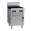 Luus RF-4B 600mm Commercial 4 Burner Range with Convection Oven RF-4B-NG