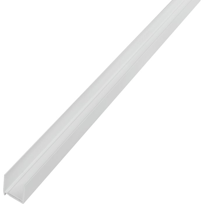 Palliside 3.6m 2 Part Channel Trim - White