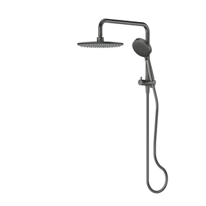 Greens Australia Scandi Short Twin Rail Shower Gunmetal
