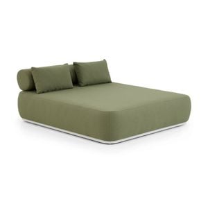 Bay Gallery Furniture Norfolk Outdoor Aluminium Double Single Sun Lounge 2P
