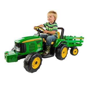 John Deere Ride On Farm / Power Pull Tractor Replacement Rear Left Wheel / Tyre