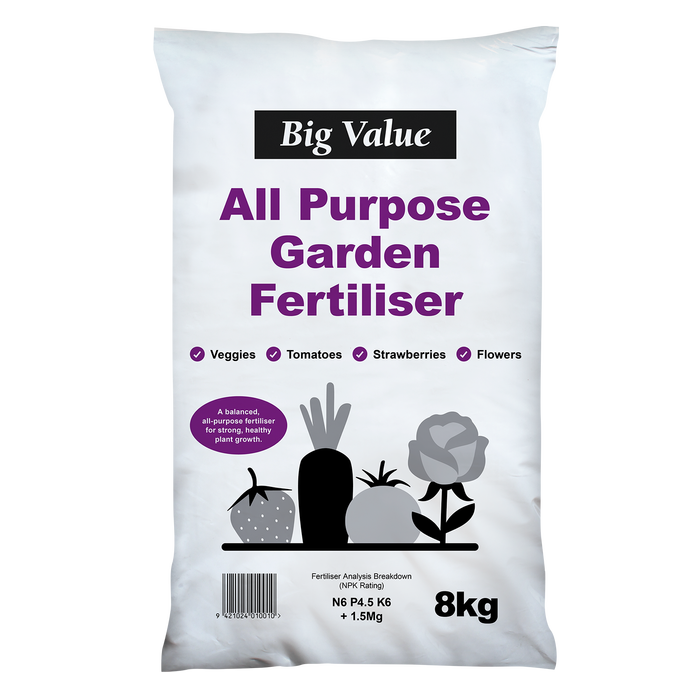 Big Value 8kg All Purpose Garden Fertiliser