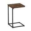Levede C-Shaped End Table Industrial Overbed Laptop Side Table