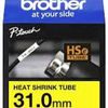 Brother HSE-661E Heat Shrink Tube – 3:1 Ratio, Compatible Cartridge for Label Printers