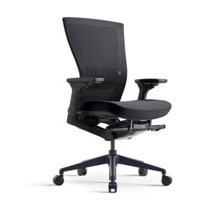 Sabia Altitude Pre-Assembled Chair Ergonomic Office Seating Black Mesh Back