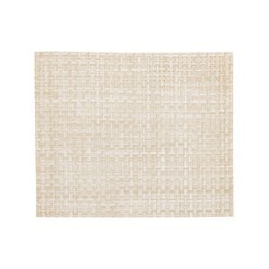 Icon Chef Plate Mats - Set Of 6 - Tan Basketweave