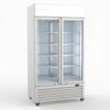 Thermaster 1000L Colourbond Upright Beverage Fridge 2 Doors White LG-1000P