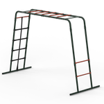 Plum Metal Monkey Bars – Sturdy Outdoor Climbing Frame for Kids