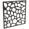 ProtectorAl 300 - 1200 x 300 - 1200mm Black Satin Riverstone Unframed Solid Aluminium Decorative Panel