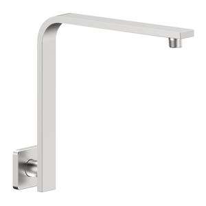 Mondella Brushed Nickel Rococo Curved Shower Arm