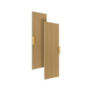 Lugna 1021 x 600 x 16mm Sand Double Doors
