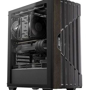 OKINOS C5 Mid-Tower Case - Black with Tempered Glass