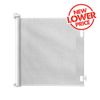 Perma Child Safety 1.4m White Wide Retractable Gate - White