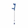 Forearm Crutches - Adjustable & Lightweight, German Design, Supports 120kg - Blue