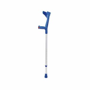 Forearm Crutches - Adjustable & Lightweight, German Design, Supports 120kg - Blue