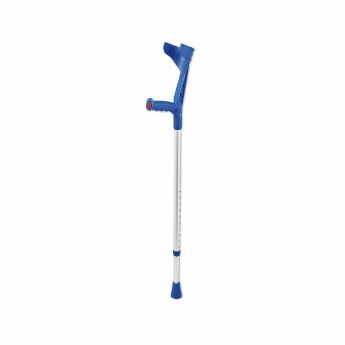Forearm Crutches - Adjustable & Lightweight, German Design, Supports 120kg - Blue