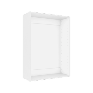 Lugna 1024 x 750 x 280mm White Cabinet Shell