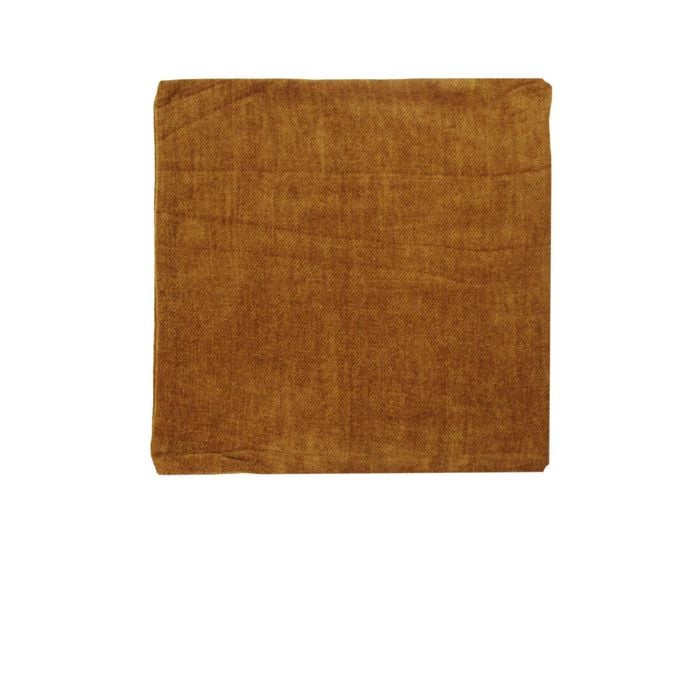 Bloomington Polyester Chenille Cushion Cover 43 x 43 cm Brown