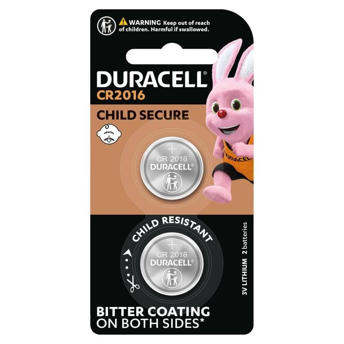 Duracell Specialty 2016 Lithium Battery - 2 Pack