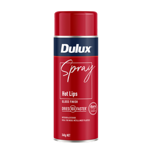 Dulux 340g Hot Lips Gloss Finish Spray Paint