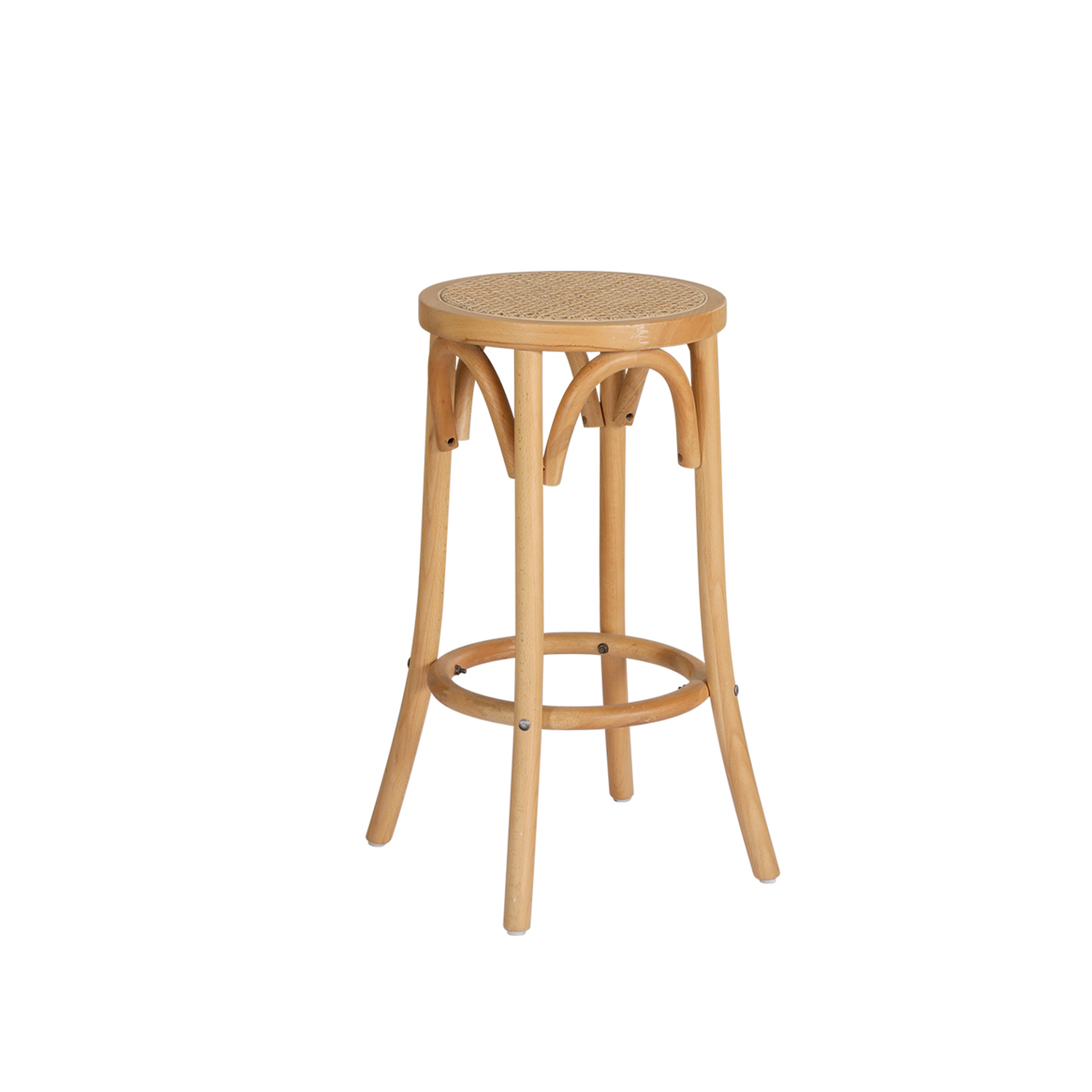 Artiss Bar Stool Rattan Seat Wooden Bunnings Australia