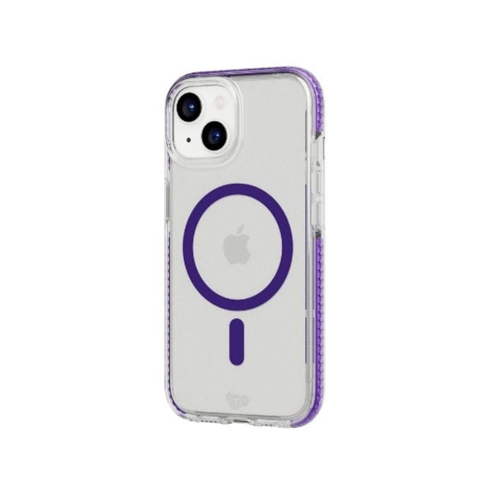 Tech21 Evocrystal W/ Magsafe Case For Apple Iphone 15 - Amethyst