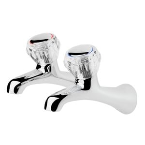 Foreno 15mm Chrome Espree Bath Tap Set