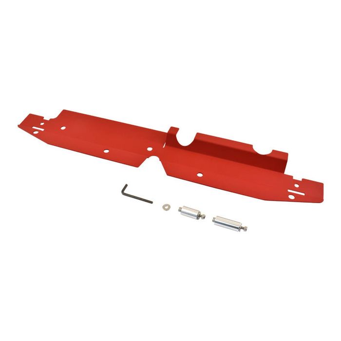Radiator Shroud Red Powder Coated Aluminium Subaru 2008-2014 WRX & STi