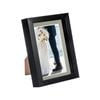 Nicola Spring 5 x 7" 3D Shadow Box Photo Frame - Craft Display Picture Frame with 4 x 6" Mount - Glass Aperture - Black