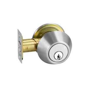 Delf Satin Stainless Double Cylinder Heavy Duty Deadbolt