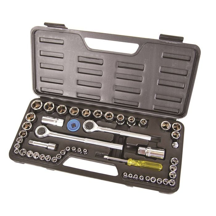 Supatool 52 Piece 1/4, 3/8 & 1/2" Drive Metric and Imperial Socket Set