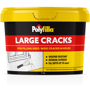 Poly 2.1kg Large Polyfilla Cracks Filler