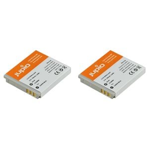 2PK Jupio Li-Ion 3.7V 750mAh Rechargeable Battery For Canon NB-4L Camera