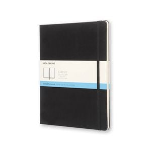 Moleskine Dot Grid Classic Hard Cover Notebook Office/student Journal Xl Black
