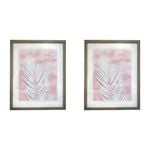 2PK LVD Framed Print Blush 1 Decorative Home/Office Decor 50x40cm
