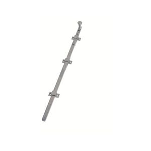 Lockwood 300mm Satin Chrome 791 Visible Fix Panic Bolt
