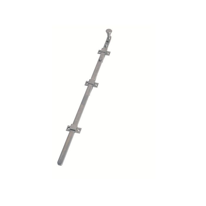 Lockwood 300mm Satin Chrome 791 Visible Fix Panic Bolt