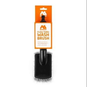 Morgan Blue Handle with Grey bristles Flow-Thru Wash Brush
