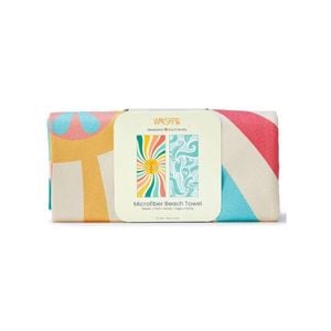 WerkShoppe Reversible Microfiber Beach Towel 79x173cm Large Sun & Sea