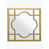 Elegant Collections Gold Hampton's Square Mirror 75CM